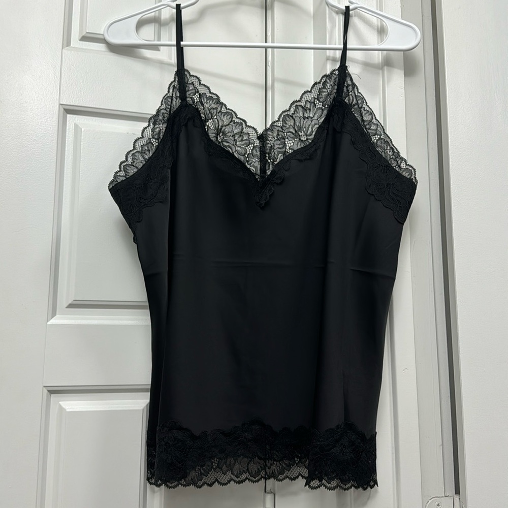 Black Lace Detail Cami